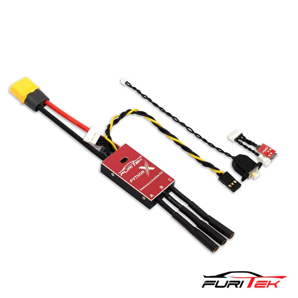 FURITEK PYTHON X 80A/120A BRUSHED/BRUSHLESS ESC FOR 1/10 RC CRAWLERS WITH BLUETOOTH