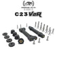 Flatgekko™ C23 V2R™ LCG CMS Chassis Ultimate Kit for TRX4