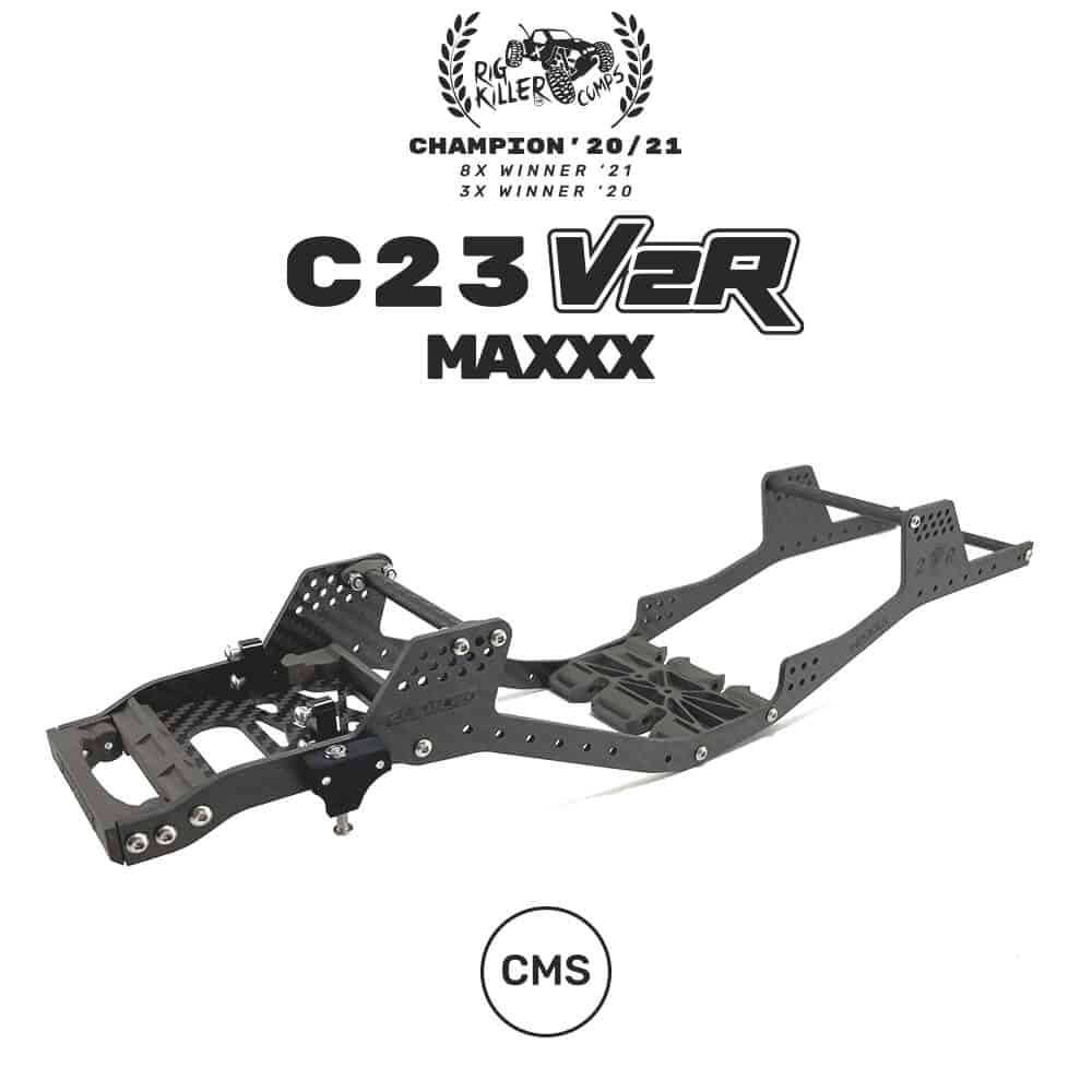 Flatgekko™ C23 V2R™ LCG CMS Chassis Ultimate Kit for TRX4