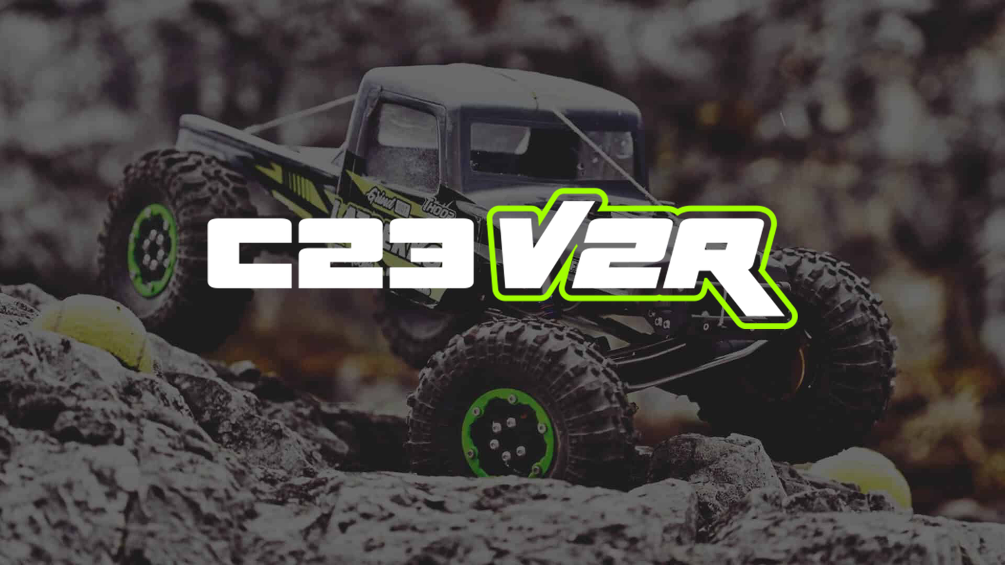 Flatgekko™ C23 V2R™ LCG CMS Chassis Ultimate Kit for SCX10 III